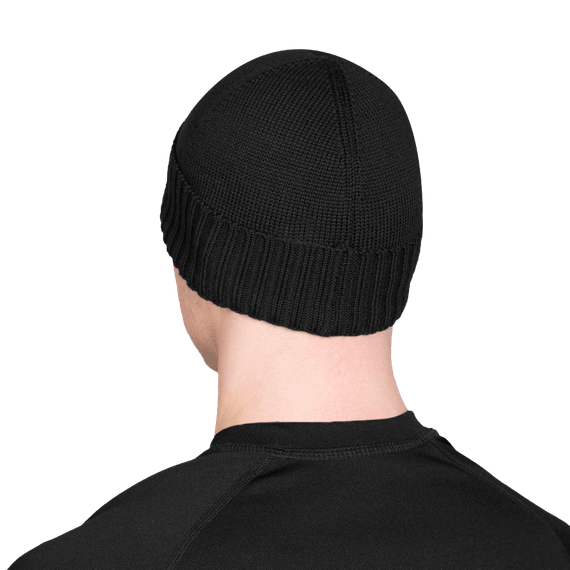 Шапка Watch Cap Merino Чорна (6702), | Зображення 2