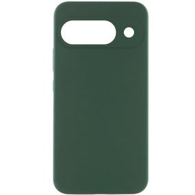 Чехол Silicone Cover Lakshmi Full Camera (AAA) для Google Pixel 9a Зеленый / Cyprus Green