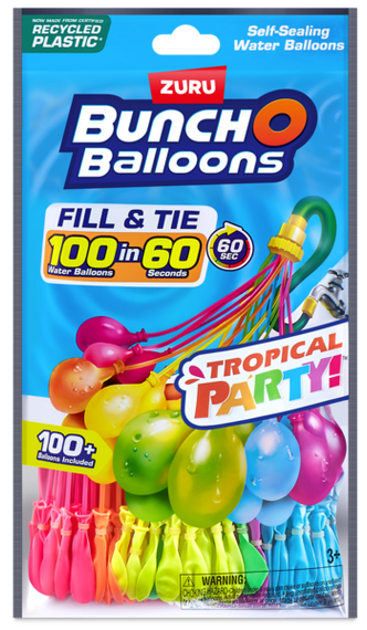 Ігровий набір Bunch O Balloons Водні кульки Тропік 100шт/уп, в асортименті (56480UQ1) | Зображення 4