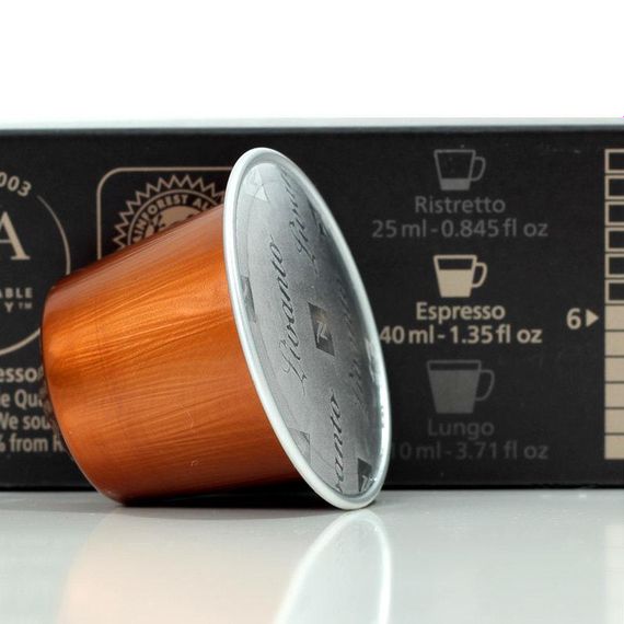 Кофе в капсулах Nespresso Ispirazione Livanto 6 (тубус 10 шт ) Неспресо ливанто, фруктовые нотки арабика | Зображення 1