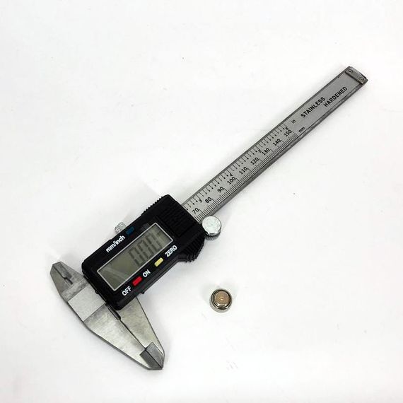 Електронний цифровий Штангенциркуль Digital Caliper 0-150 мм з LCD дисплеєм у кейсі GA-580 мікрометр електронний | Зображення 6