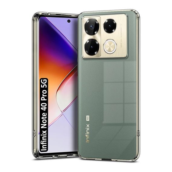 Чохол до мобільного телефона BeCover Infinix Note 40 Pro (X6851) Transparancy (711180) | Зображення 1