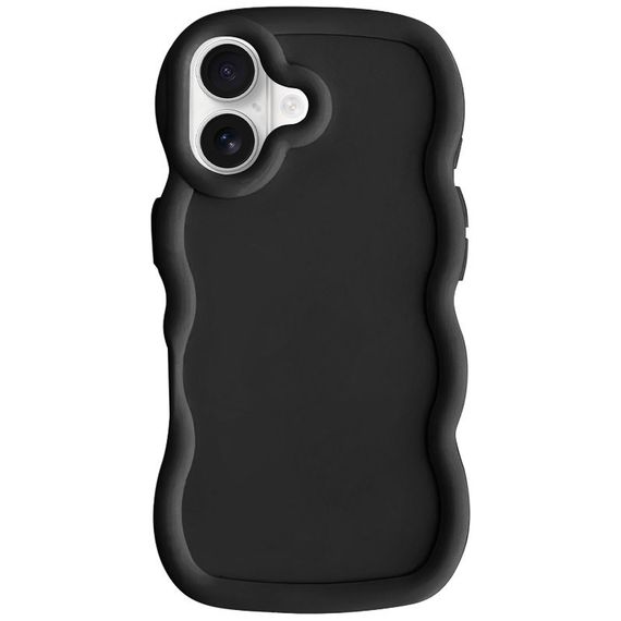 Чехол TPU Ripple для Apple iPhone 16 Plus (6.7") Black