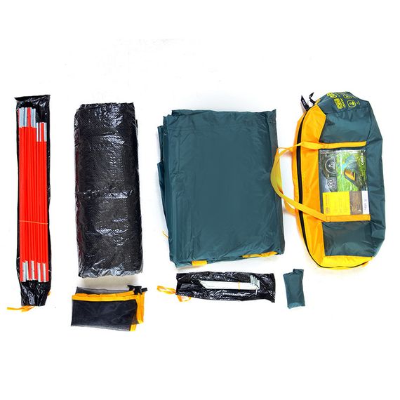 Намет тримісний СИЛА Сфера 220×220×130 см туристичний для кемпінгу з москітною сіткою, вікном, входом і вентиляцією | Зображення 4