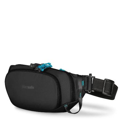Сумка-бананка Pacsafe Eco Anti-Theft Waist Pack, чорна (41104138) | Зображення 1