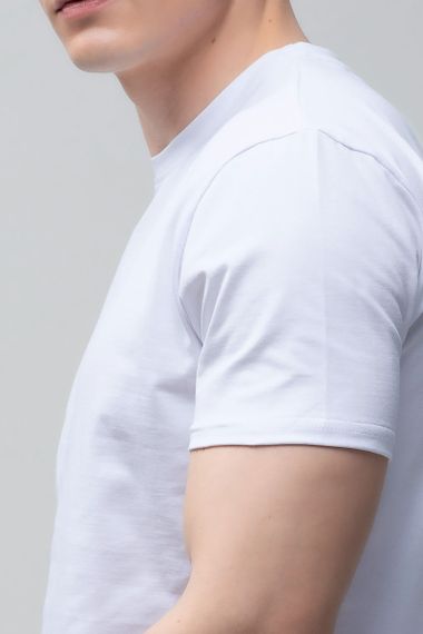 Чоловіча Футболка Sun`s House  розмір: 2XL Білий (арт. RY-U0102-white) | Зображення 2