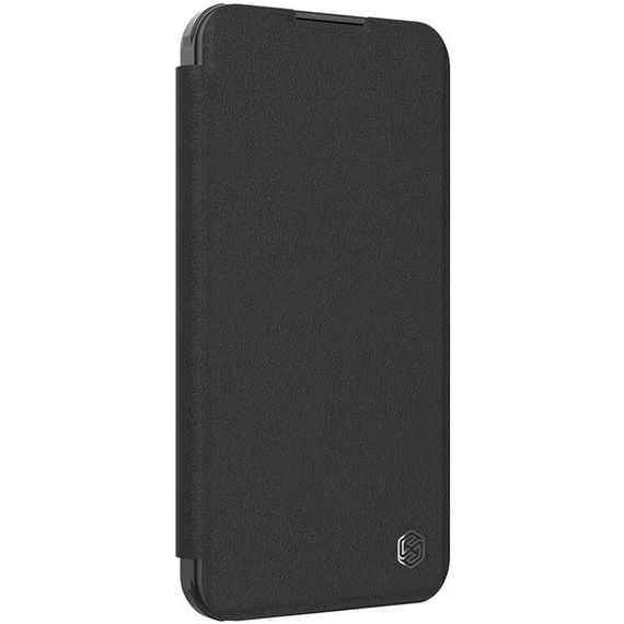 Шкіряний чохол-книжка Nillkin Qin Prop Plain Camshield для Apple iPhone 16 Pro Max (6.9") | Зображення 1