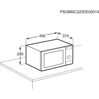 Микроволновая печь Electrolux EMZ729EMK | Зображення 7