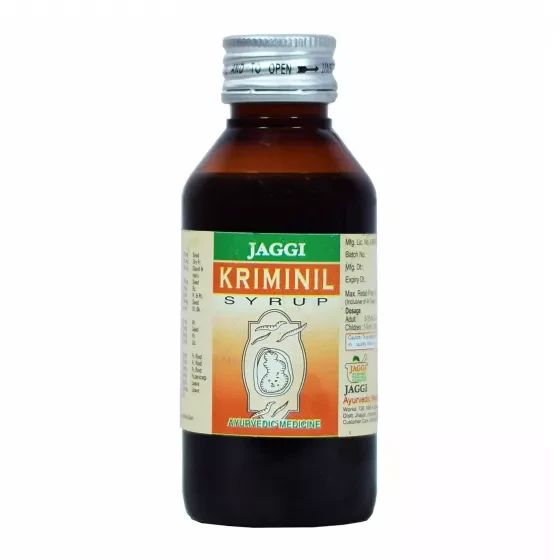 Антипаразитарний сироп, Крімініл сироп Джагі, Kriminil syrup Jaggi, 100 мл