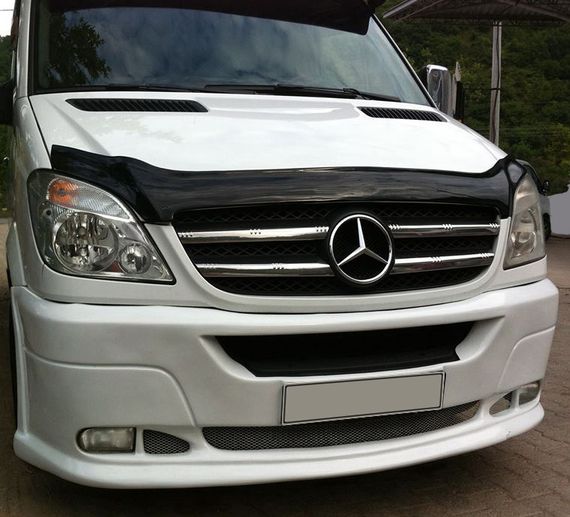 Дефлектор капота 2006-2013 (EuroCap) для Mercedes Sprinter