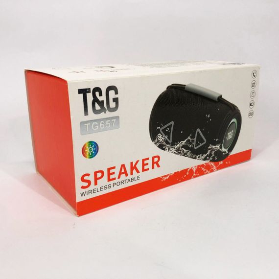 Колонка bluetooth бюджетная TG657, Блютуз-колонка с usb-портом, Колонка переносная для музыки LP-44 | Зображення 6