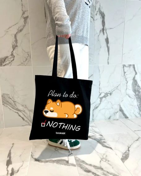 Екошопер Букопт BK4061 Plan to do: NOTHING чорний | Зображення 9
