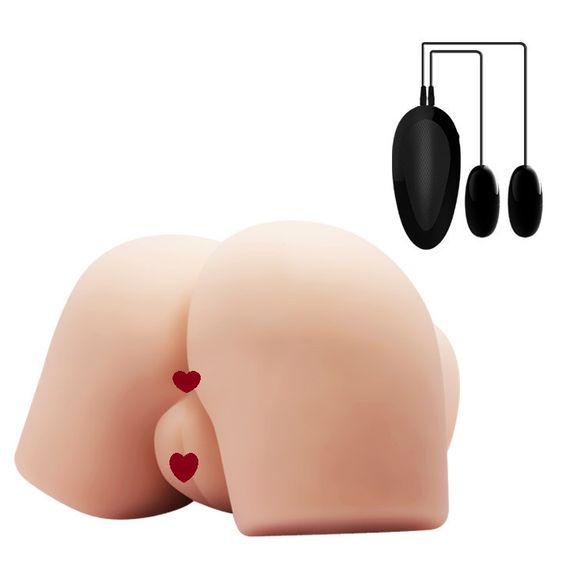 Мастурбатор подвійної стимуляції Crazy Bull Vagina and Anal Realistic Skin-Like Texture Sex Aura