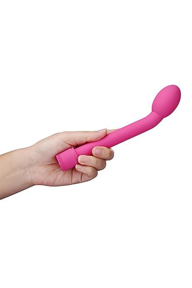 Вібратор для точки G, клітора і простати All Time Favorites G-Spot Vibrator Pink — регульована вібрація | Зображення 4
