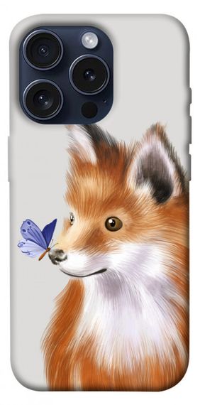 Чохол з картинкою Funny fox для Apple iPhone 15 Pro (6.1")