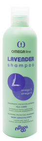 Шампунь с маслом лаванды для гладкошерстных и голых пород Nogga Omega Lavender shampoo 250 мл