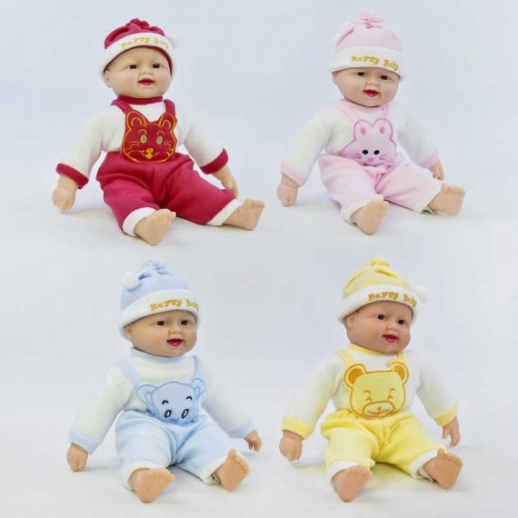 Пупс-реготун з музикою | Пупс-реготун Limo Toy Baby Дитячий пупс Іграшка пупсик Лялька пупс | Зображення 3