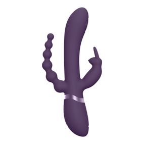 Вибратор-кролик Rini   цвет: фиолетовый3 в 1 Vive (Нидерланды) sexstyle