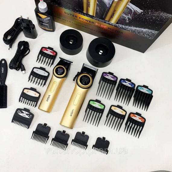 Практичная машинка для стрижки волос VGR 2 в 1 V-001 V-977 GOLD, Машина для стрижки в домашних условиях IY-85 | Зображення 8