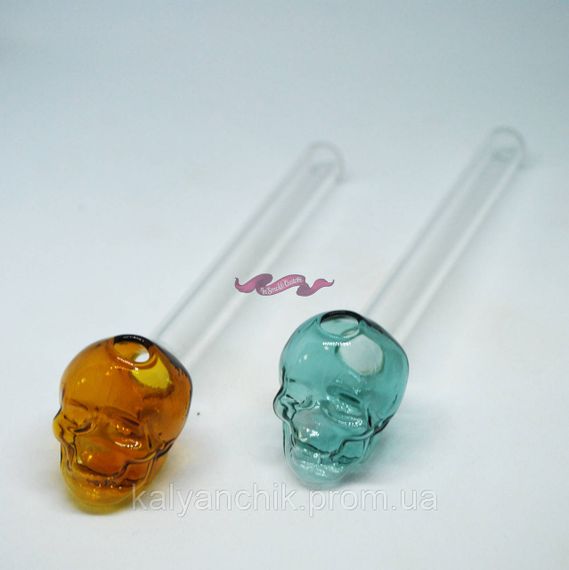 Трубка стеклянная Oil Skeleton