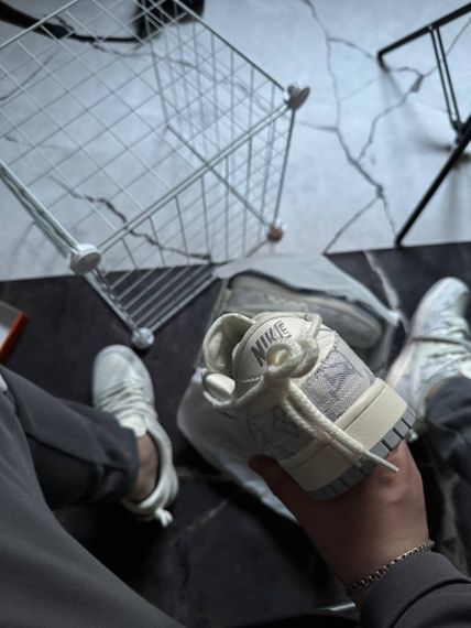 Кросівки демісезонні Nike SB x Louis Vuitton колір: білий-синій | Зображення 2
