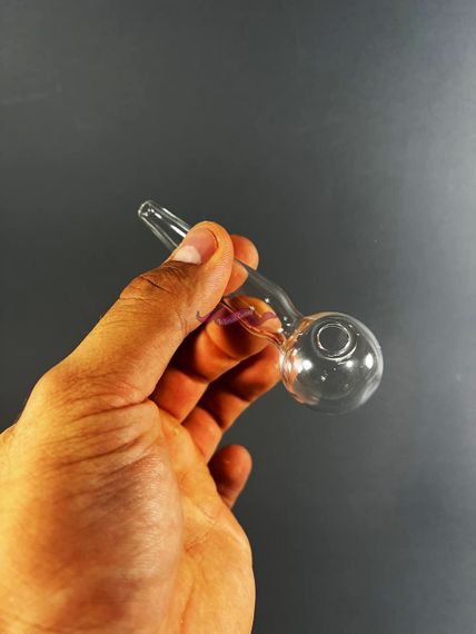 Стеклянная трубка Bullet Oil Clear | Зображення 2