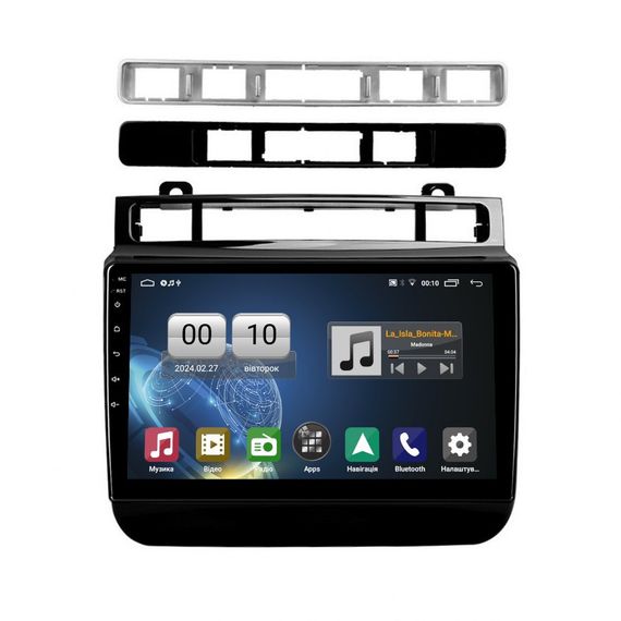 Штатна магнітола серії QIV Q1 під Volkswagen Touareg FL NF 2010-2018 (W1) 9 дюймів