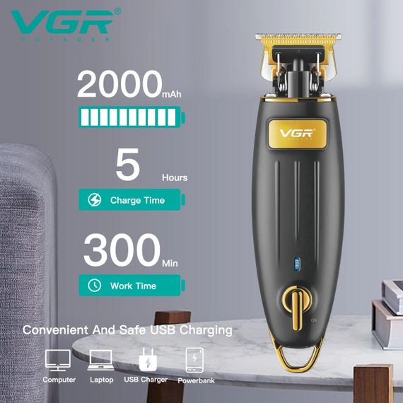 Машинка для стрижки з потужним мотором XPRO VGR V-192 (42198-VGR-192_439) | Зображення 3