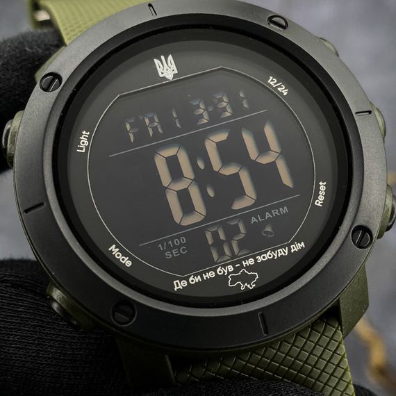 Годинник наручний Awarder 032 Де би не був Army Green-Black-Black | Зображення 2