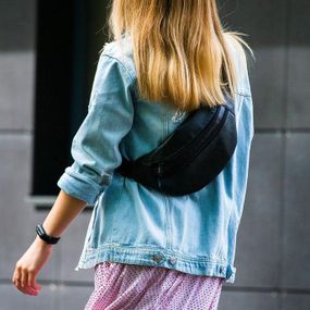 Чоловіча бананка для бігу, Бананка із застібкою Чоловіча для щоденного носіння BA-94