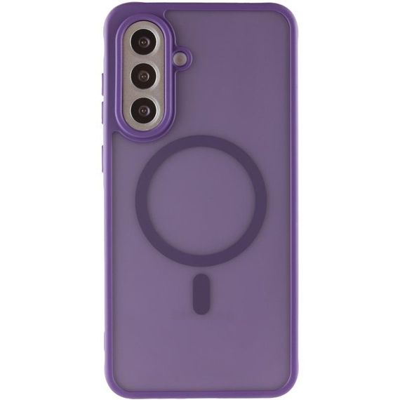 Чохол TPU Bloom with MagSafe для Samsung Galaxy A36 5G / A56 5G Purple | Зображення 1