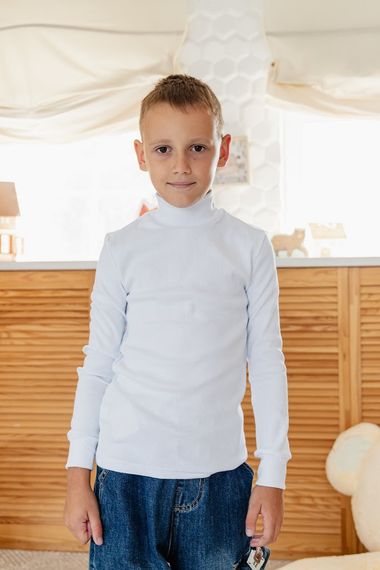 Водолазка дитяча Носи своє 140 Білий (p-3120-124460) | Зображення 6