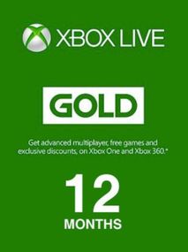 Xbox Live GOLD Subscription Card 12 Months Xbox Live - Key GERMANY