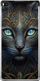 Чохол на Huawei Ascend P8 Кішка "5548u-123-2448"