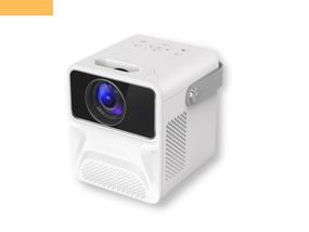 SMART проектор HD(1280*720) на ANDROID портативный XPRO PANOPLUS SOUNDBOX WHITE(4000 lumen) с подключением к iOS и Android для офиса, домашнего кинотеатра и проведения презентаций + Аэромышь в комплекте (L5G823_3899)