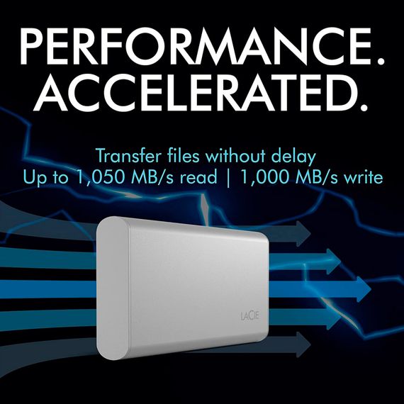 Накопитель SSD USB Type-C 2TB Portable LaCie (STKS2000400) | Зображення 8