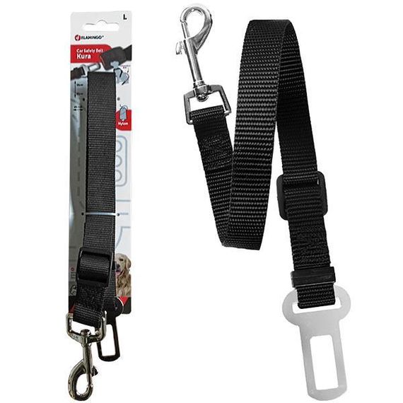 Flamingo Car Safety Belt Kura фламинго кура з'єднувач автомобільного ремня безпеки для собак