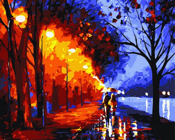 Прогулянка яскравим вечором