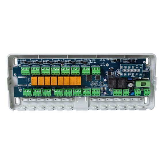 511108 Умный контроллер для водяного теплого пола Tervix Pro Line X10 ZigBee (8 зон) | Зображення 2