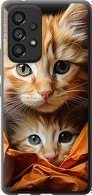 Чохол на Samsung Galaxy A53 A536E Котики 2 із силікону FCh_008338