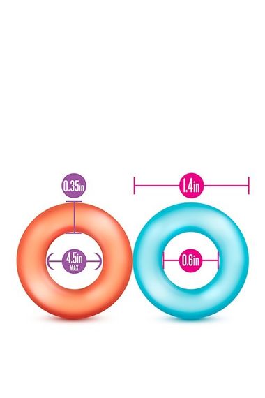 Набір ерекційних кілець Blush, 6 шт. | Зображення 2