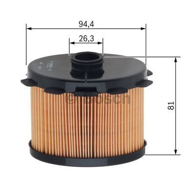 Фильтр топливный Bosch 1 457 431 703 | Зображення 4