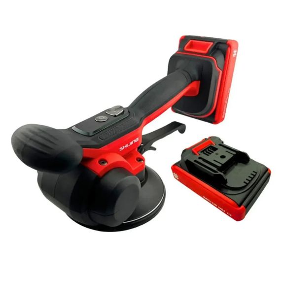 Виброприсоска аккумуляторная для плитки 21V, 1 ак. 140 мм 9395 Shijing