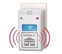Электронный ультразвуковой отпугиватель насекомых и грызунов Riddex Pest Repelling Aid для улицы природы