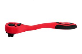 Рукоятка с храповым механизмом Intertool - изогнутая 3/8" х 72T, Pro (HT-2108)