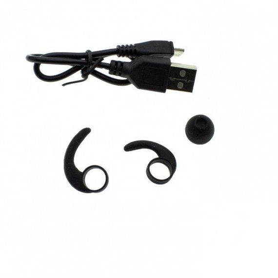 Бездротові вакуумні блютуз навушники WUW R37 Bluetooth  Black | Зображення 2