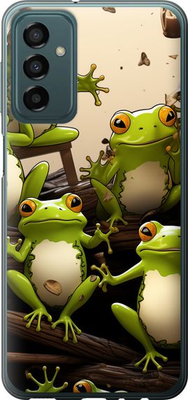 Чехол на Samsung Galaxy M23 M236B Жабки "5656u-2632-17620"