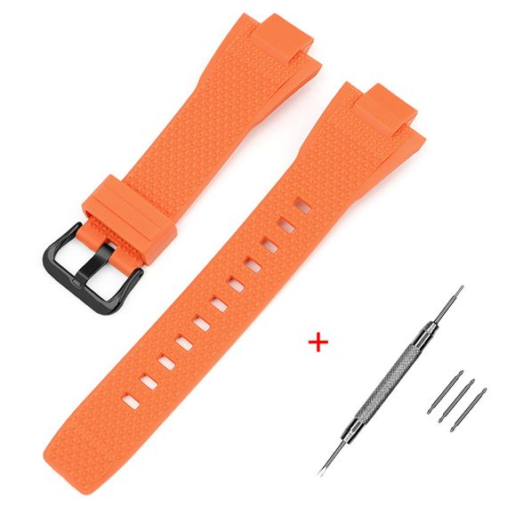 Ремінець для Годинник C2asio G-Shock GST-B400 Orange Black