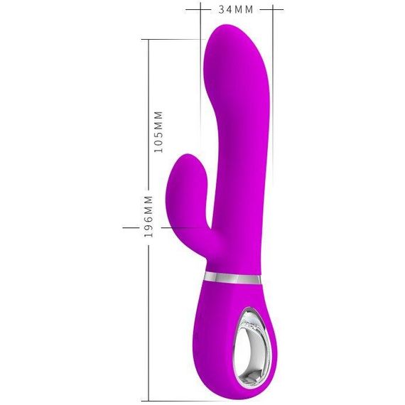 Вибратор Pretty Love « Ternence » с клиторальным стимулятором, BI-014620 sexstyle | Зображення 5