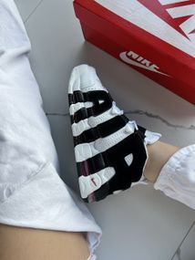 Кросівки Air More Uptempo White Black , В'єтнам